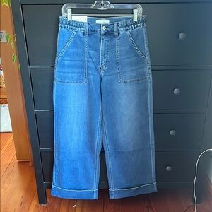 Vervet Baggy Wide Leg Blue Jeans “Kris”